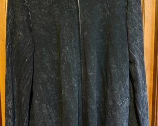 Jess & Jane Distressed Black Jacket