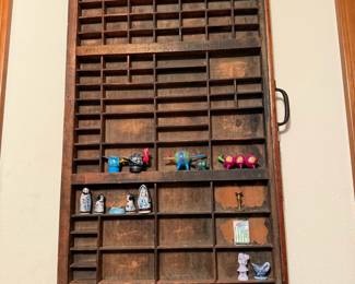 Letterpress Printer's Drawer