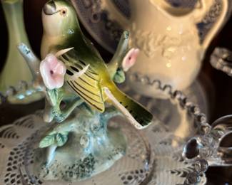 Japan Ceramic Bird Figurine