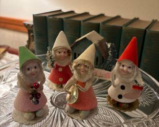 Circa 1950s Pipe Cleaner Elves