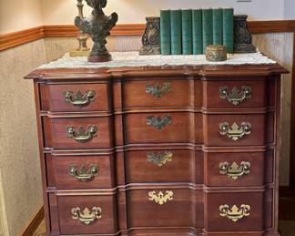 Chippendale Style Block Front Chest