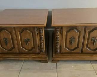 Pair of Maple side tables