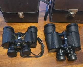Two sets Bushnell binoculars
