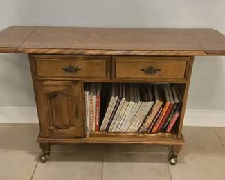 Maple drop leaf table