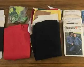 Fabric and sewing supplies