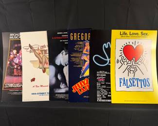 Assortement of Vintage and Contemporary Theatre Posters