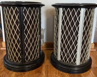 Pioneer Model NASCR004 Vintage OmniDirectional Speakers Mixed Finishes