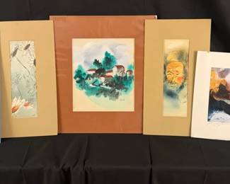 Collection of George Vodian Signed Art Prints