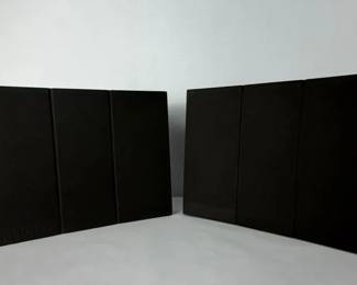 Pair of 1986 Bang Olufsen Beovox RL35 Speakers Type 6515, Made in Denmark