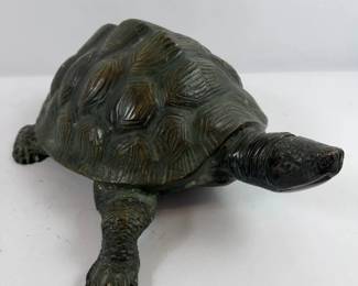 Large Bronze Tortoise Sculpture Made in Thailand