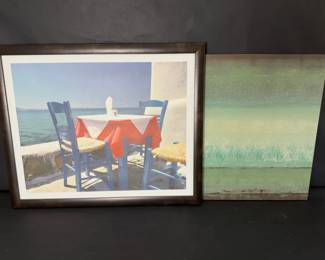 Charming and Abstract CoastalThemed Canvas Prints