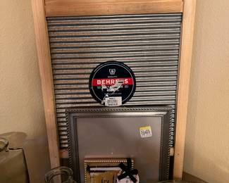 Behrens Galvanized Steel Washboard