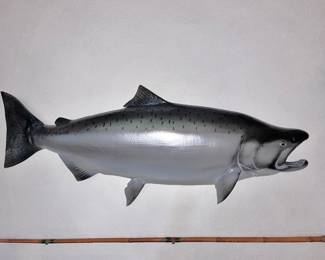 Chinook Salmon Replica Mount