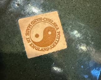 Chelsea Pottery Floral Design Shallow Bowl