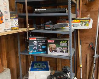 Dewalt DW625 Electronic Plunge Router, Craftsman 7' Wet/Dry Vacuum Hose, Remington Branch Wizard Plus Pruning Saw, Black & Decker Hedge Hog Pruning Saw Attachment, Makita 18-Volt Lithium-Ion Cordless 2-Piece Combo Kit Model # LCT200W, VIAIR 400P Automatic Portable Compressor, Sears Craftsman 6" Bench Grinder 