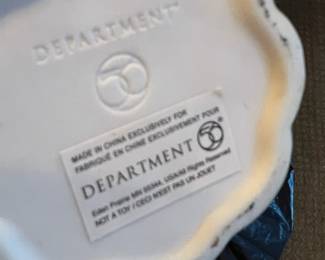 Department 56 Bunny Trinket Box