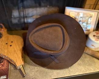 Stetson Men's Dark Brown Western Hat