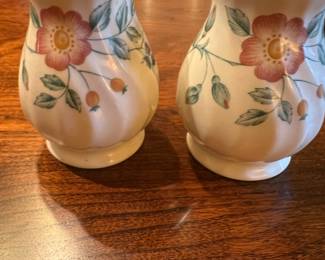 Churchill Briar Rose Salt and Pepper Shakers