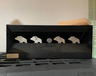 Boar Themed Shooting Target Magnetic Target Reset System