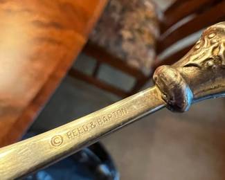 Pair of Reed & Barton "Children of Christmas" Spoons