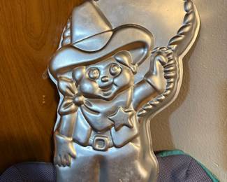 1981 Wilton Lil' Cowboy Cake Pan