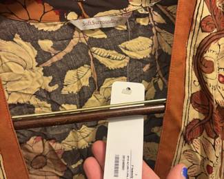 Soft Surroundings Autumn Floral Duster – Size Small