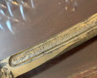 M. Kevorkoff & Co Harrar Ethiopian Sword with English Blade