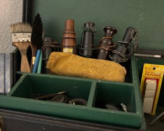 Antique Shoe Shine Kit