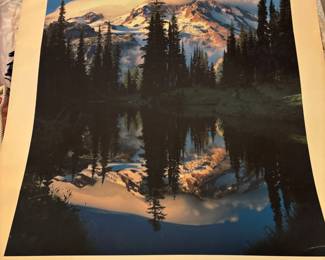 Washington Poster of Mount Rainier