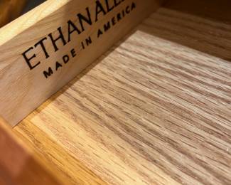 Ethan Allen Chippendale Style Ball and Claw Foot Cherry Coffee Table & 2 Matching Side Tables