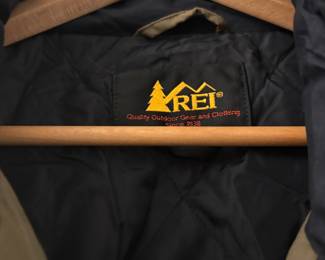 REI Green Khaki Utility Jacket