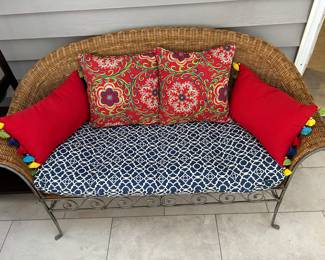 Great wicker furniture.