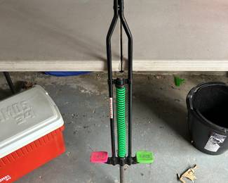 Pogo stick. 