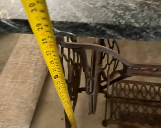 Singer Sewing Machine Base with Marble Top Table - Asking $299