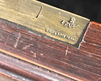 Antique Carved Wooden Cabinet with Glass Doors - Asking $399