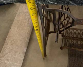 Singer Sewing Machine Base with Marble Top Table - Asking $299