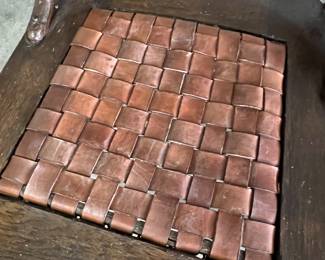 Antique Wooden Spindle Back Chairs with Carved Crest - Asking $199 for the pair.