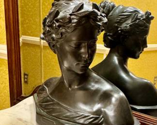 Classical style bust