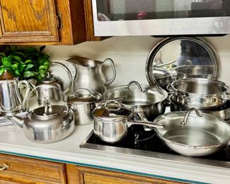 Wolfgang Puck stainless cookware