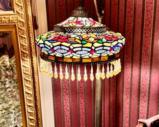 Tiffany style floor lamp