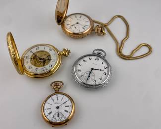 3 pocket watches