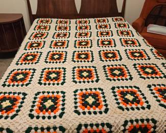 HEAD BOARD AND FRAME - "PERSPIRIA" BY KENT COFFEY 