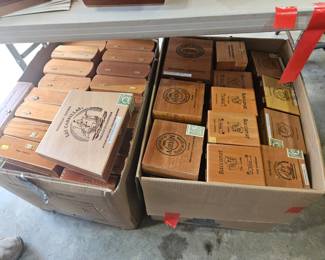 MANY, MANY GIGAR BOXES