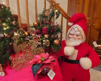 LARGE VINTAGE SANTA