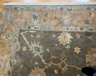 1 Tufenkian Tibetan 8 X 10 Wool Carpet Detailmin