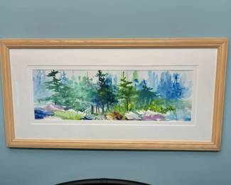 1 Barbara W. Doncaster Original Watercolormin