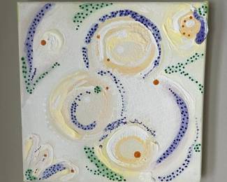 1 Michelle Capizzi Full Bloom Acylic Original 2021min