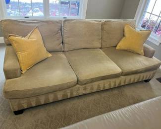 1 Baker DownFilled Upholstered Sofamin