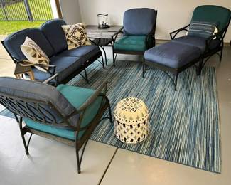 1 Outdoor Lifestyle Metal Outdoor Patio Setmin