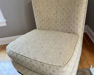 1 Baker DownFilled Upholstered Accent Chair Detailmin